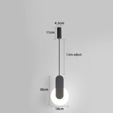 Nordic Minimalist Long Cable Pendant Lamps for Bedside Living Room Foyer Lighting Modern LED Ceiling Hanging Pendant Lamp