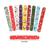 10PCS Kids Happy Birthday Party Supply Gift Memmaid / Dinosaur Slap Bracelets For Baby Shower Kids Favor Souvenir Baptism Gift