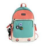 Fashion College Girls Bookbag Student School Bag  for Teen Women Travel Rucksack Leisure Mochila Femal Canvas Backpack