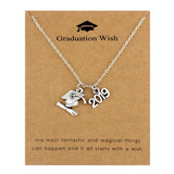 Graduation Gift Graduate Necklace Degree Diploma Senior Choker Necklaces School Leavers 2019 2020 Women Jewelry