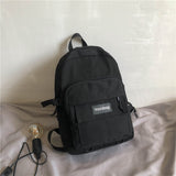 Xpoko Large capacity Boys and girls Backpack New Nylon waterproof Unisex Student schoolbag Travel bag Fashionable Cool