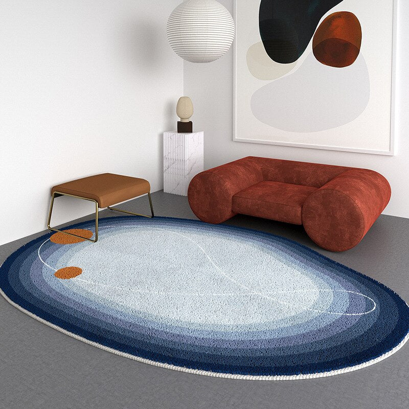 2022 New Design Modern Soft Carpets For Living Room Rugs Thicker Long Pile Fluffy Bedroom Carpet Anti-slip Warm Floor Mat Decor