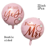 1Set Bride to Be Confetti Balloon Bridesmaid Wedding  Bridal Shower Hen Night Bachelorette Party Decorations Supplies