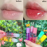 Xpoko Change Lipstick Gold Foil Shinny Lip Balm Long Lasting Moisturizing Temperature Change Lipstick Base Cream Lipstick Lip Make Up
