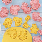 Jungle Safari Animal Cookie Cutter Mold DIY Cake Tools Jungle Birthday Party Decoration Kids Safari Party Supplies Baby Shower