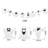 2023 Year Happy Halloween Banner Garland for Halloween Home hanging ornament Decorations Kids Child Favors Creative gift