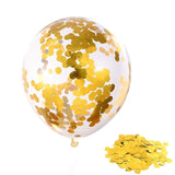 5/10/15/20/25 pcs Birthday Party Decors Gold Confetti Balloon 12inch Latex Balloons Wedding Decors Baby Shower Party Supplies