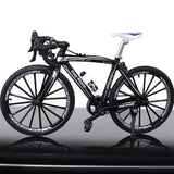 1:10 Alloy Bicycle Model Diecast Metal Finger Mountain bike Racing Toy Bend Road Simulation Collection Toys for children