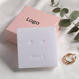 500Pcs/Lot Wholesale CustomJewerly Slider Packaging Box Cardboard Drawer Gift Boxes Earring Necklace Personal Size Color & Logo