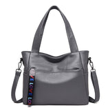 Back to School Quality Women's Leather Top Handle Bags Female Shoulder Sac Tote Shopper Bag Bolsa Feminina Designer Handbags For Woman