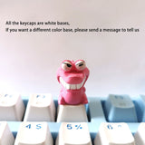 Cute Crayon Shinchan Personality Cartoon Anime Mechanical Keyboard Keycaps PBT custom Keycap Diy Key Cap Accessories Cherry Mx