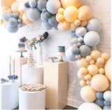 5inch 10inch 12inch 18inch 24inch Large Big Grey Balloons Round Latex ballons Arch Baby Shower Wall Backdrop Decoration