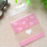 100pcs/lot 7cm Clear Candy Bag Transparent Plastic Bag Cookie OPP Bag For Wedding Birthday Party Decor DIY Gift Packaging Pouch