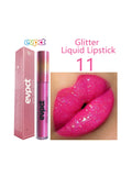 Xpoko 15 Colors Matte Glitter Lip Gloss Diamond Shimmer Nude Makeup Liquid Lipsticks Waterproof Long Lasting Lip Tint Shiny Cosmetics