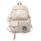 Women Cotton Backpack Men Lovers Travel Mochila College Girl School Bag Femal Cool Laptop Bagpack Student Cute Bookbag