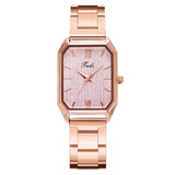 Xpoko Watches Women Rose Gold Wristwatch Stainless Steel Strap Fashion Brand Watch Female Ladies Quartz Clock Women Gift Reloj Mujer