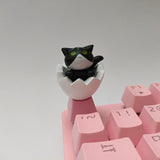 DIY Key Cap Cartoon Elf Pbt Keycap Cute Cat Custom Design Anime Kawaii Keycaps Mechanical Keyboard Caps Cherry ESC Accessories