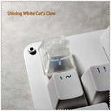 Handmade Customized Cat Claw Keycaps For Mechanical Keyboard MX Switch Personality Resin Keycap R4 Key Cap Gaming Accessories
