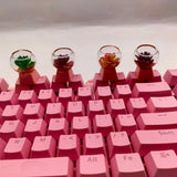 Keys Keycaps For Mechanical Keyboard Caps Gaming Accessories Custom Cute Pink Personality Design Artisan Cherry MX ESC Keycap