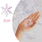 300pcs Snowflakes Christmas Snowflake Confetti Decoration Frozen Party Confetti Winter Wonderland Birthday Party Decorations