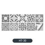 Crystal Tile 3D Wall Sticker for Kitchen Backsplash Decoration Waterproof Self-adhesive Tile Sticker for Bathroom Kitchen Decor