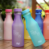 Candy Color Beer Water Bottle BPA-free Water Bottle Outdoor Portable Leak-proof Water Bottle Men and Women Travel Running Cup