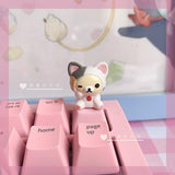 1Pc Personalized Cute Bear PBT Keycap Mechanical Keyboard Gaming Decoration Gift Custom DIY Cartoon Anime Key Caps Accessories