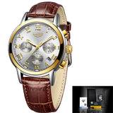Luxury Brand LIGE Rose Gold Watches For Women Quartz Wrist watch Fashion Ladies Bracelet Waterproof Watch Clock Relogio Feminino