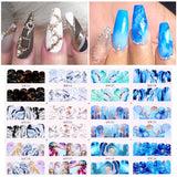 12pcs Valentines Heart Letter Flower Sliders for Nails Manicuring Nail Art Decoration Water Decals Sticker Tips