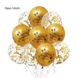 2022 Balloons Gold Silver Number Foil Baloons Happy New Year Aluminum Balloon Merry Christmas 2021 New Year Eve Party Decor Noel