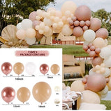 Xpoko Rose Gold Balloon Garland Arch Kit Wedding Birthday Baloon Birthday Party Decor Kids Baby Shower Latex Confetti Ballon Balon