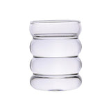 Creative Wave Heat-resistant High Borosilicate Glass Color Double Transparent Cup Home Office Meal Water Cup Coffee Cup