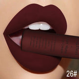 Xpoko Makeup Lipstick Matte Lipstick Brown Nude Black Color Liquid Lipstick Lip Gloss Matte Batom Matte Maquiagem Makeup