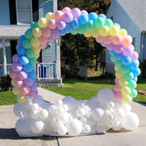 Xpoko Balloon Arch Balloons Ring Stand Balloon Stand Holder Happy Birthday Party Decor Kids Wedding Birthday Balloons Baby Shower