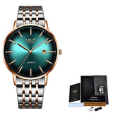 Ladies Watch Women Waterproof Rose Gold Steel Strap Women Wrist Watches Top Brand Bracelet Clocks Relogio Feminino