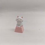 1PC Cute Cat Anime Keycaps Mechanical Keyboard Individuality Gaming Accessories For Cherry Mx Switch Custom Key Caps PBT Keycap