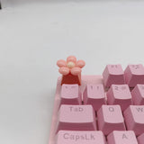 Personalized Flower Model Keycaps ESC Cherry Custom Keycap Cute Pink Stereo Mechanical Keyboard Caps Accessories PBT Diy Key Cap