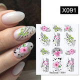 Gold Black Tropical Plants Water Decals Stickers Leaves Flower Geometrics Slider For Nails Summer Nail Art Decoration Gold Black Tropical Plants Water Decals Stickers Leaves Flower Geometrics Slider For Nails Summer Nail Art Decoration