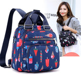 Fashion Multifunction Backpack Women Waterproof Small Bagpack Travel Shoulder Bag High Quality Schoolbag For Girls Teenagers