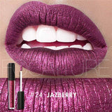 Xpoko Matte Lipgloss Sexy Liquid Lipstick Matte Long Lasting Waterproof Cosmetic Beauty Keep 24 Hours Makeup Lipgloss