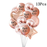 1Set Bride to Be Confetti Balloon Bridesmaid Wedding  Bridal Shower Hen Night Bachelorette Party Decorations Supplies