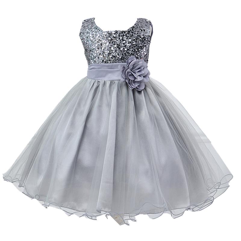 Xpoko  Formal Dresses Kids Dresses For Girls Elegant Princess Dress Children Dress Costume Wedding Dress Vestidos For 4-10 Age