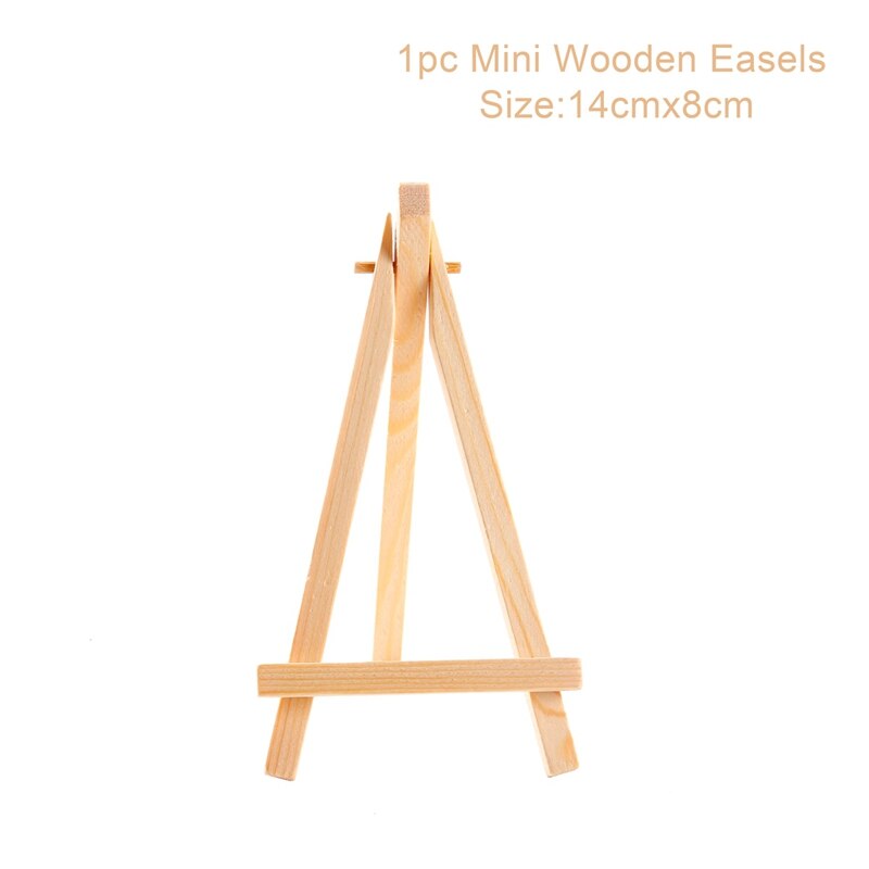 Wooden Easels Rustic Wedding Table Decoration Mariage Wedding Card Stand Wedding Deco Favors Anniversaire Party Supplies