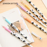 back to school Jonvon Satone Creative Stationery Milky Cow 12 Color Diamond Pen Gel Korean Cartoon Stationery Wholesale Kawaii School Supplies