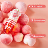 Xpoko Color Changing Liquid Lipstick Peach Capsule Natural Lip Glaze Easy To Color Not Easy To Stick Lip Plumper Gloss