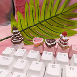 Personality Design Kawaii Custom Artisan PBT ESC Keycap Accessories Cute Pink Mechanical Keyboard Keycaps Cherry Mx Diy Key Cap