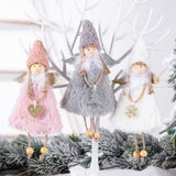 Xpoko Santa Angel Doll Christmas Decorations For Home 2023 Merry Christmas Ornament Xmas Gifts Noel Navidad Natal Happy New Year