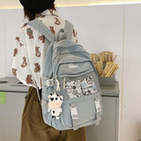 Fashion Women Backpack Kawaii Girls Bookbag for Teenager School Laptop Bagpack Cute Waterproof Leisure Travel Mochila