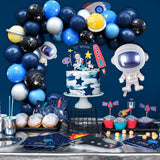 Xpoko Outer Space Party Ballons Garland Set 1St Birthday Party Decorations Kids Boy Birthday Baloons For Party Decor Balloon Banner