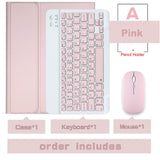Xpoko Pencil cases Magic keyboard Wireless Mouse 2022 For iPad Pro 11 Case 2020 2021 Mini 6 Air 4 iPad 9th 8th Generation Case Air 2
